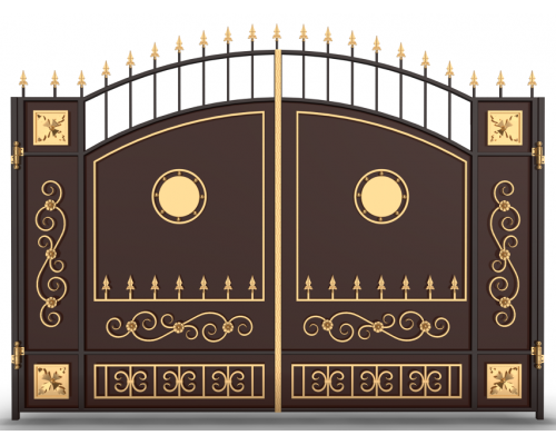 Кованые ворота ОлимпКВ-4